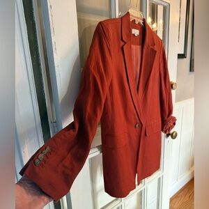 LOFT Terracotta Jacket 10